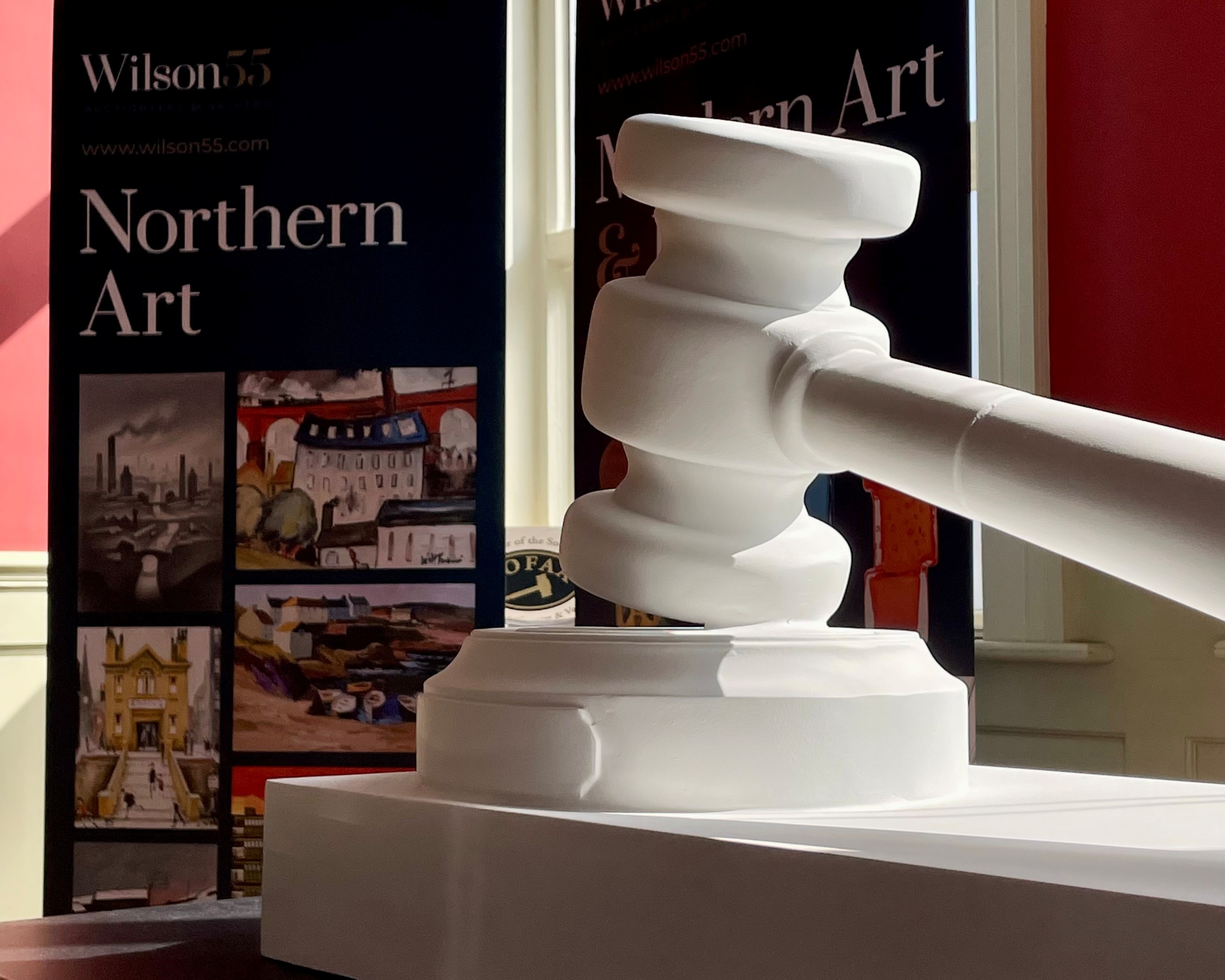 Wilson55 Signs Up for The Gavel Art Trail & Auction!